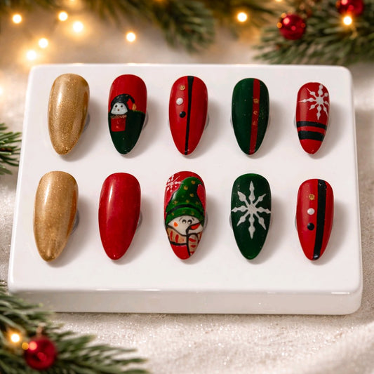 Elf & Snowflakes Christmas